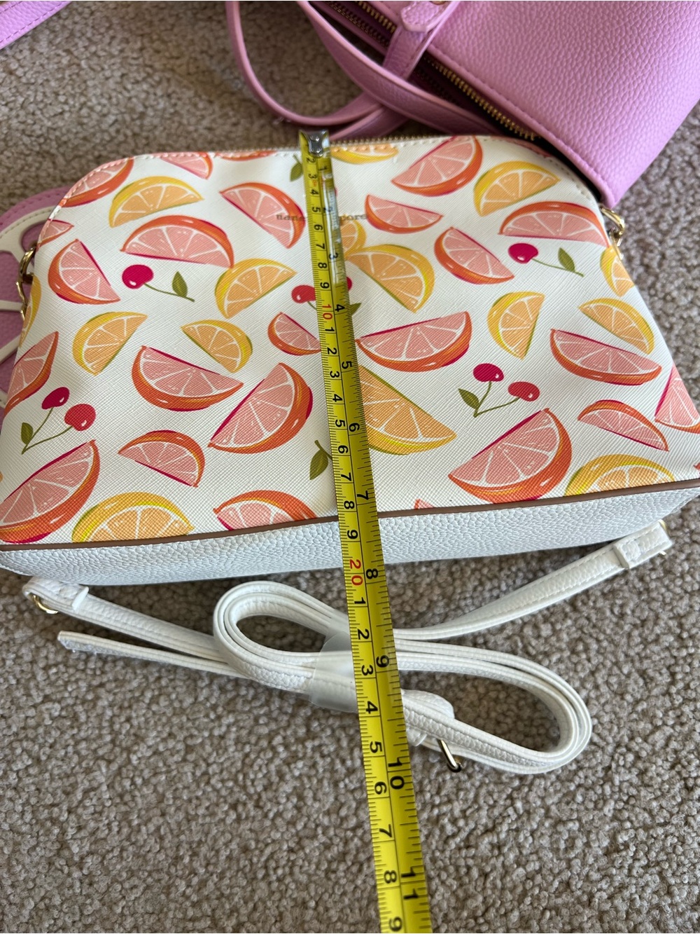 Nanette Lepore Fondant Pink Pebbled Tote-3 Piece Set NWT - Picture 12 of 15